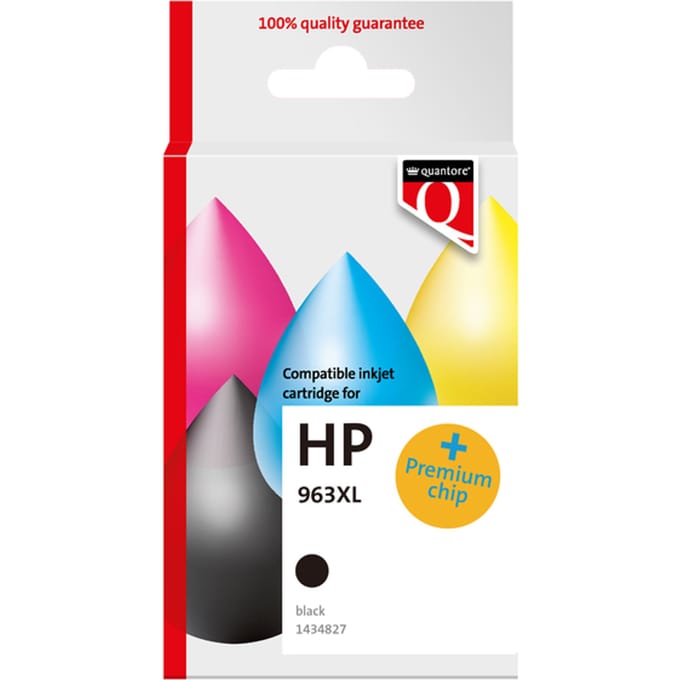Inktcartridge Quantore alternatief tbv Hp 963XL 3JA30AE hc zwart