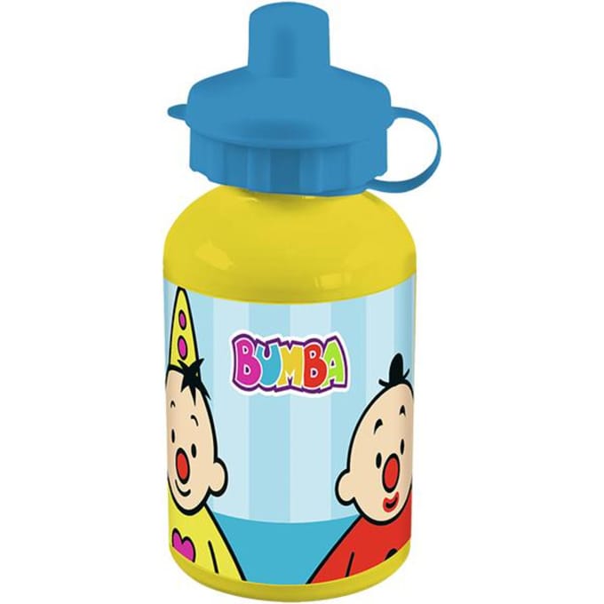 Bumba - Schoolbeker - Drinkfles - 400 ml - Geel - Kunststof