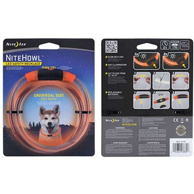 Nite Ize Nitehowl Led-veiligheidshalsband Transparant