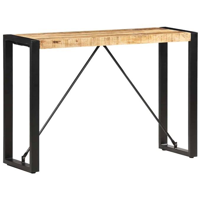 vidaXL - Wandtafel - 110x35x76 - cm - massief - mangohout