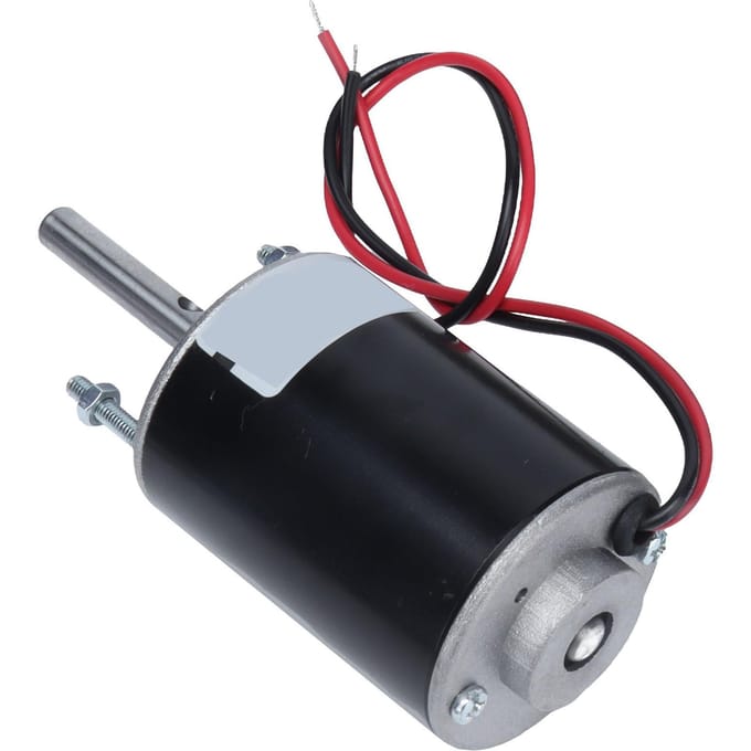 Moteur CC à Aimant Permanent Haute Vitesse Arbre Long Alimentation Régulateur de Vitesse 30W XD3420(24V 700 tr/min )