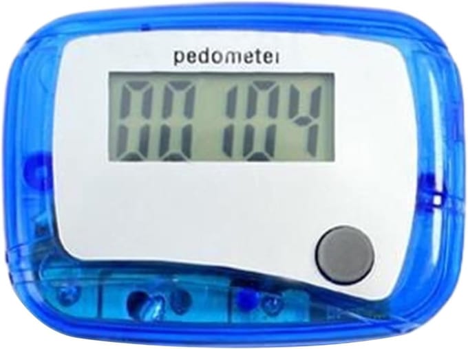Stappenteller - Calorieënteller - Actieve Levensstijl - 3D Sensor Technologie - Compact Formaat - Blauw