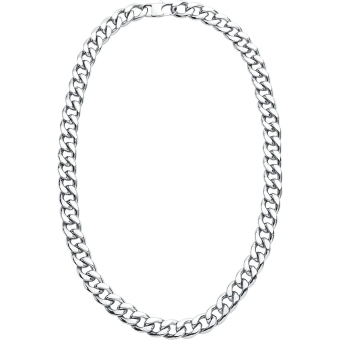 etNox hard and heavy Halsketting - Panzerkette - voor Mannen - zilverkleurig