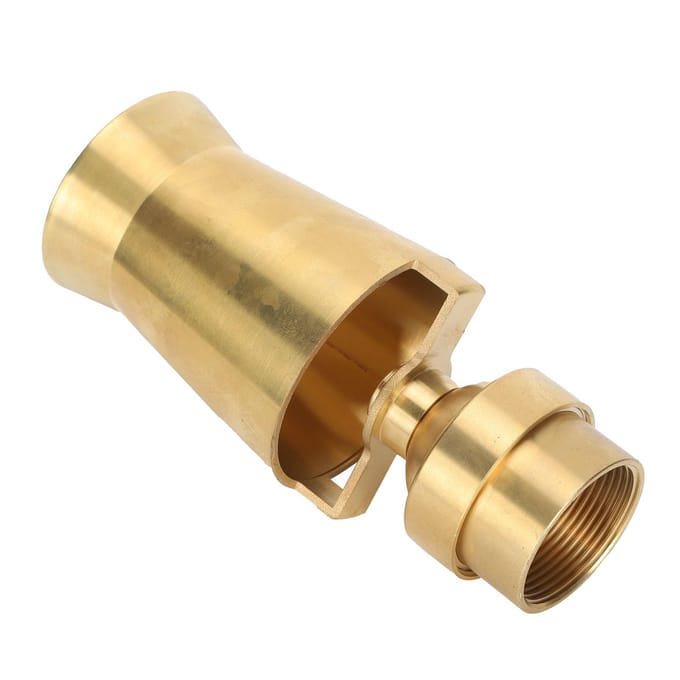 Waterfonteinsproeier 1,5 inch binnendraad messing eenvoudig te installeren IJstorensproeier voor beige