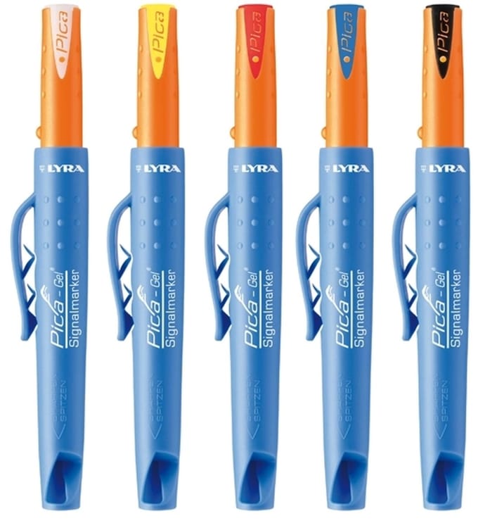 Pica Gel Markeerpen Rood 8082
