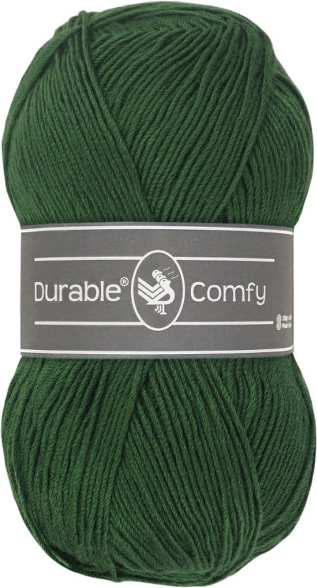 Durable Comfy - 2150 Forest Green - Acrylgaren met Verfijnde Microvezel