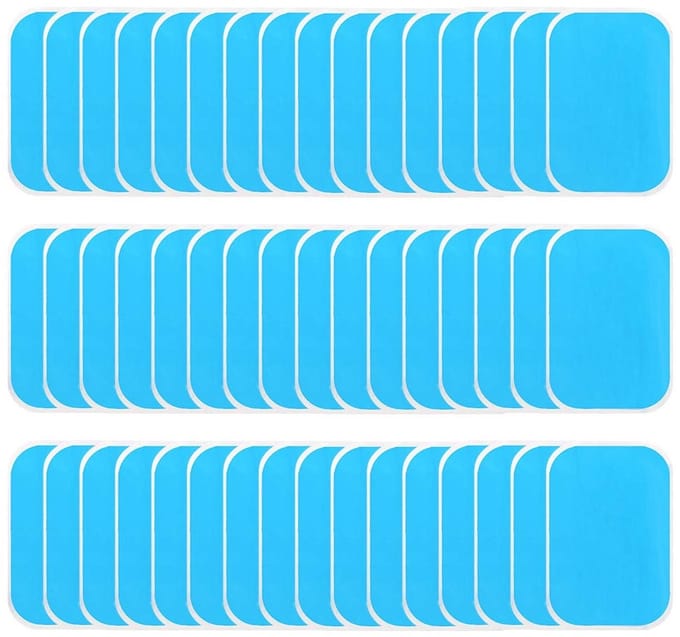 Unyqoos® Set van 60 herbruikbare gelpads voor spierstimulator en buiktrainers