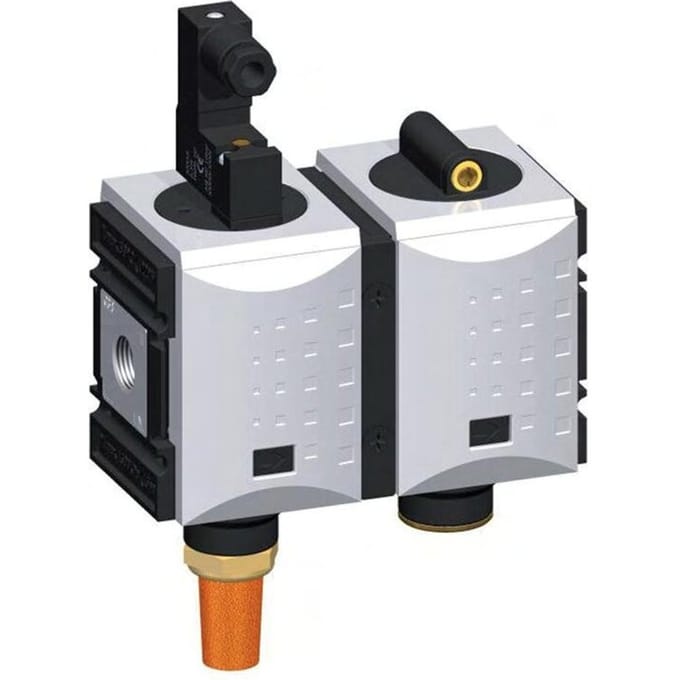 Soft-startklep G1/2 24VDC 3400 l/min Futura 2