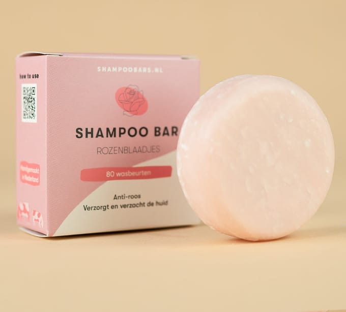 SOLYD Shampoo Bar Rozenblaadjes 60gr