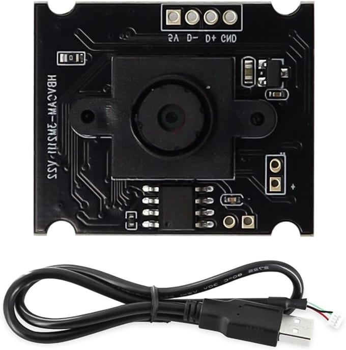USB Camera Module met 64° Groothoek, OV3660 Chip, 2048 x 1536 Resolutie en 20FPS voor Videoconferenties