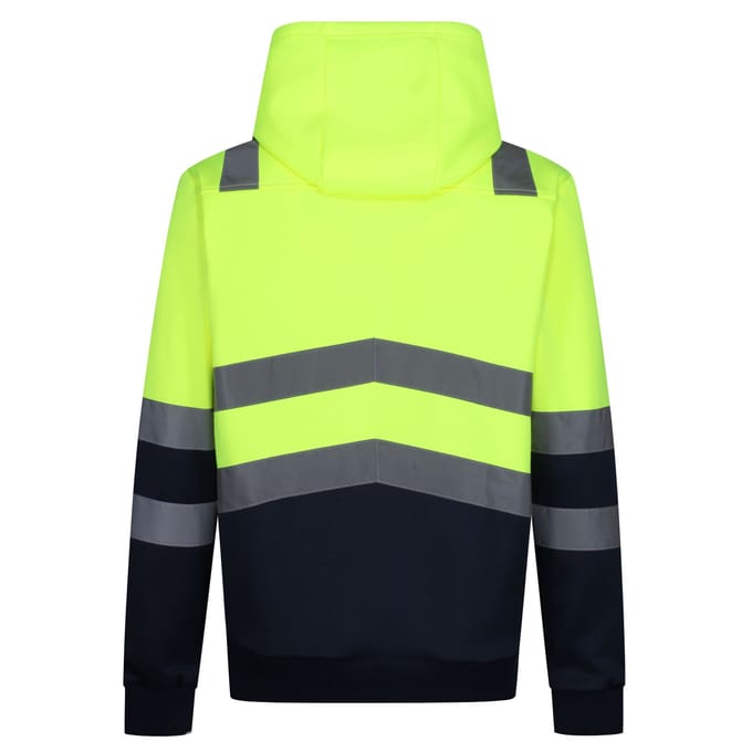 Regatta Heren Overhead High-Vis Hoodie (Geel)