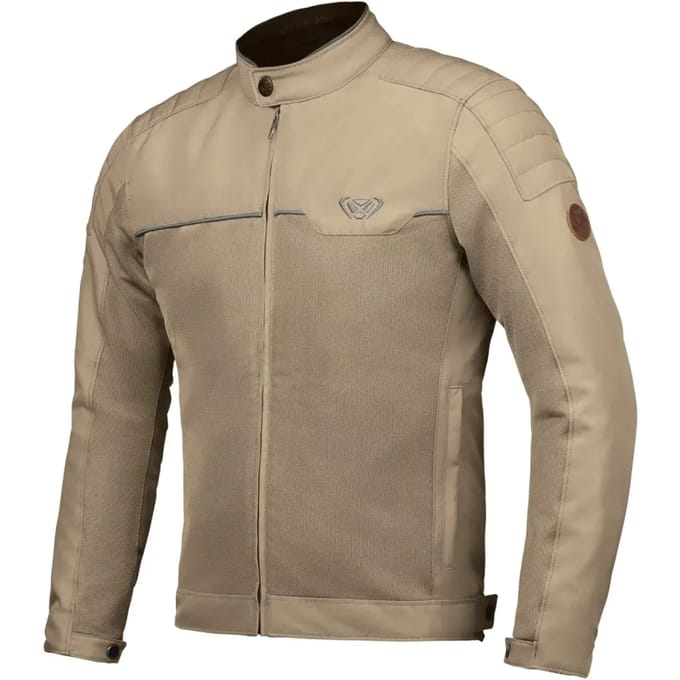 Ixon Cornet Sand Tactic Groen Textiele Motorjas - Jas