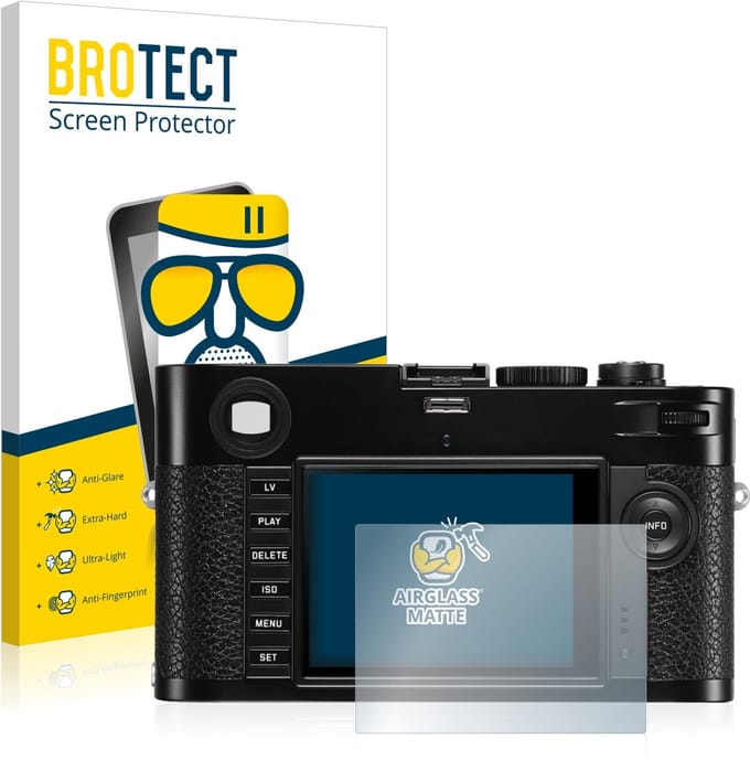 BROTECT - Screenprotector voor Leica M (Typ 240) - Folie Beschermfolie Beschermglas matte