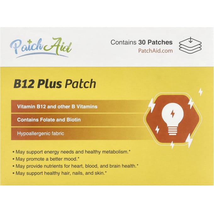 PatchAid, patch B12 Plus, 30 feuilles