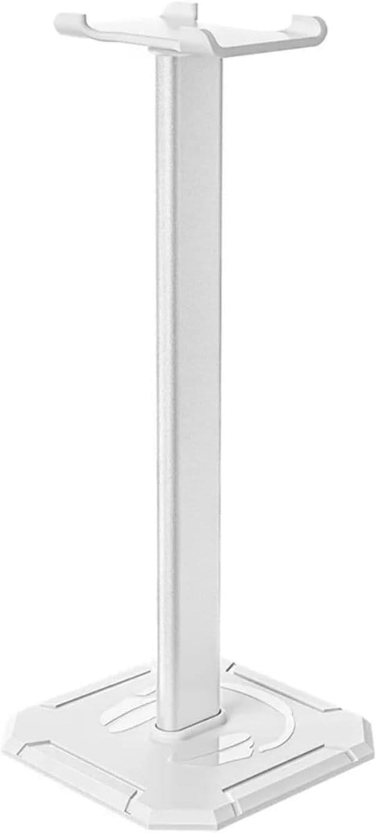 Hoofdtelefoon Stand - Headset Houder - Bureau Organisatie - Ruimtebesparend Ontwerp - 2 stuks - Wit