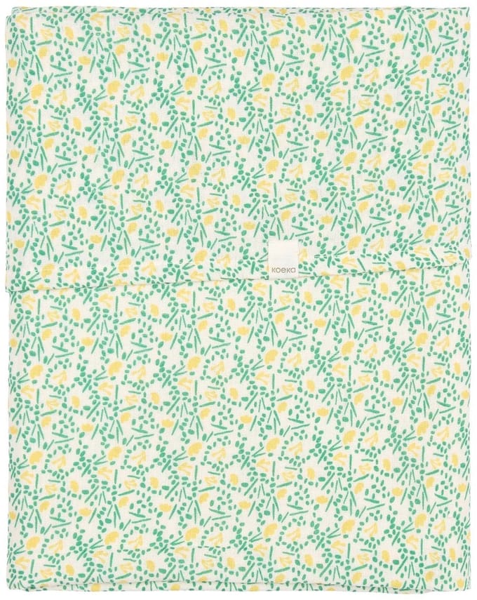 Koeka ledikantlaken Meadow off white 110x140