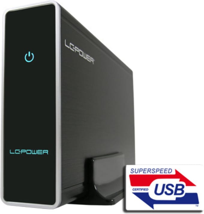 LC-POWER® LC-35U3 Externe Behuizing 3.5 inch - Zwart