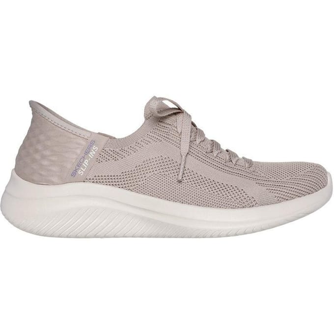 Skechers Hands Free Slip-Ins Ultra Flex 3.0 dames sneaker - Taupe - Maat 41