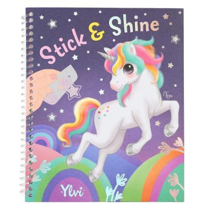 Ylvi en de Minimoomis kleurboek Stick & Shine Kleurboeken