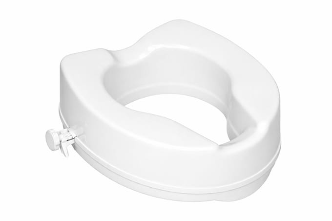 Medical Brace Toiletverhoger 10 cm - zonder deksel - Wit