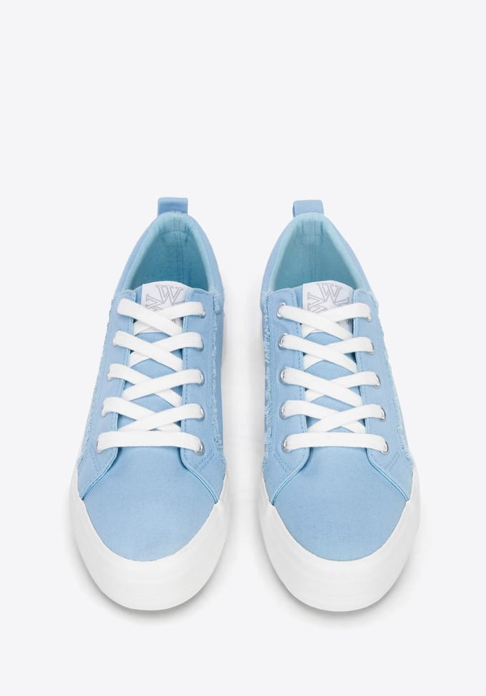 Wittchen - Damessneakers - Blauw - Comfort - Synthetisch
