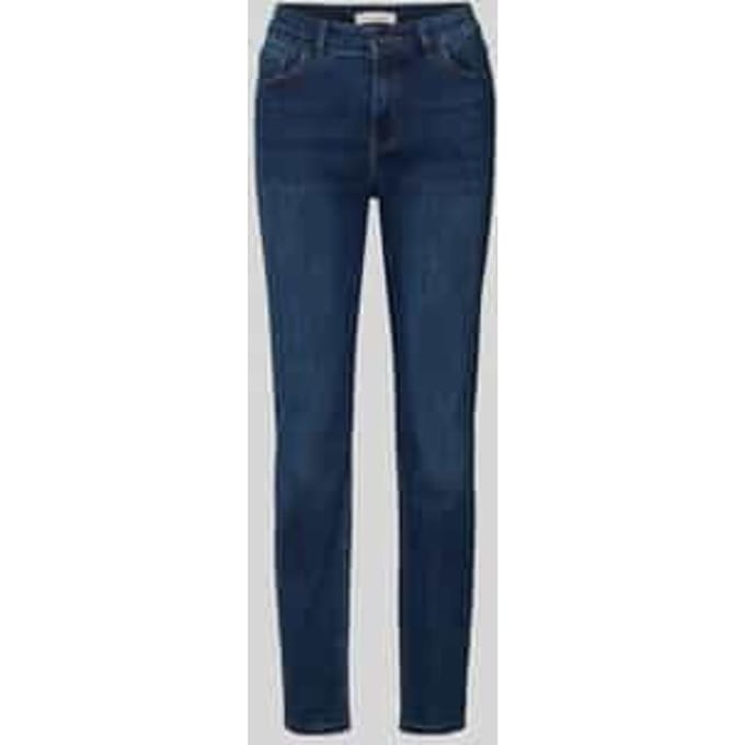 Light stone-washed skinny fit jeans