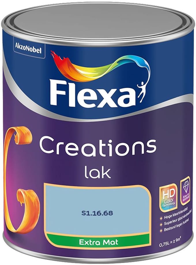 Flexa - Creations Lak Extra Mat - S1.16.68 - Mengverf - 750 Ml