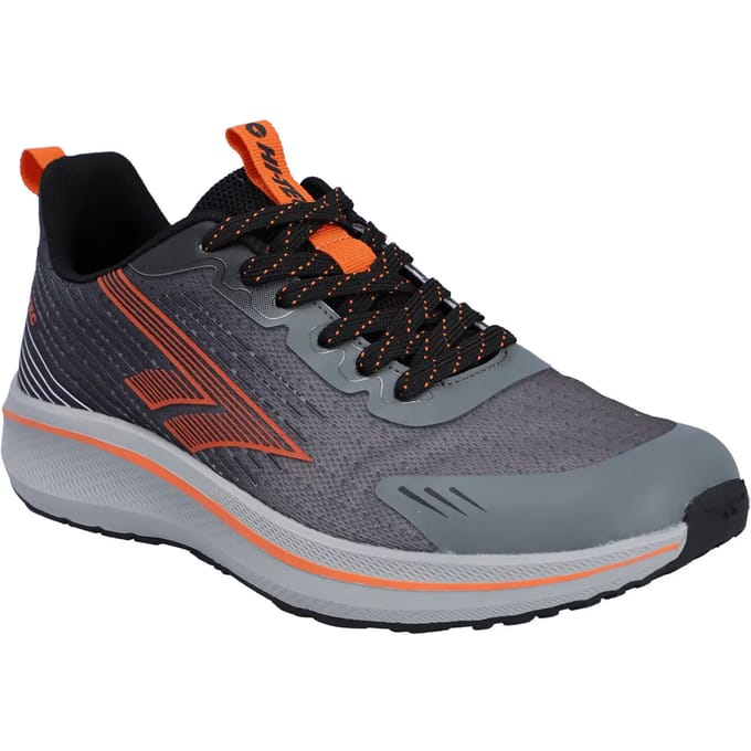 Hi-Tec Santorini Mannen - Zwart/Quiet Shade/Tangerine Tango