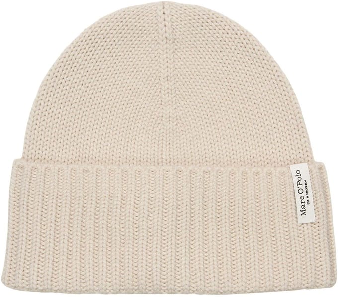 Marc O'Polo muts Beanie Natural Stone crème