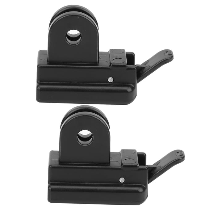 2 stuks Fietslichthouder Adapter Fiets Zaklamp Houder Fietsen Voorlamp Beugel voor Gaciron gray