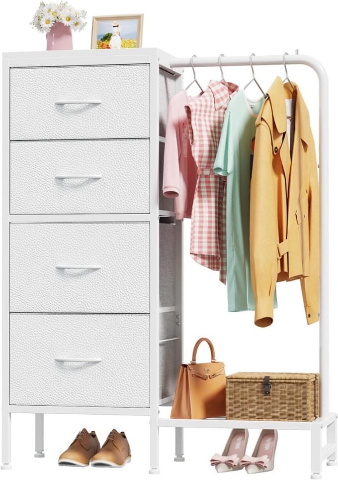 DailySupplies® Ladenkastje - Ladeblok Bureau Organizer - Archiefkast - Wit