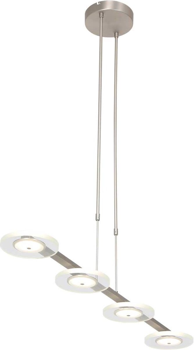 Hanglamp Turound 3512ST Staal 4-lichts Modern Hoogteverstelbaar Steinhauer Exclusive