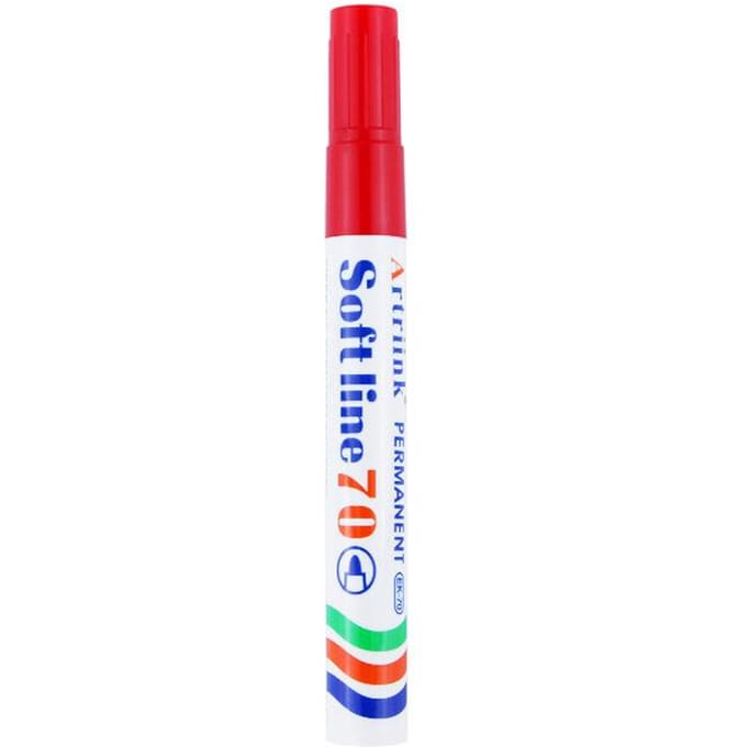 1PC Marqueurs Durables Imperméables - Pointe Grosse à Séchage Rapide en Rouge, Bleu, Noir pour Bureau, Menuiserie, Graphiques & Logistique