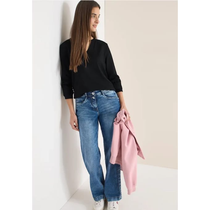Blouse in effen kleur