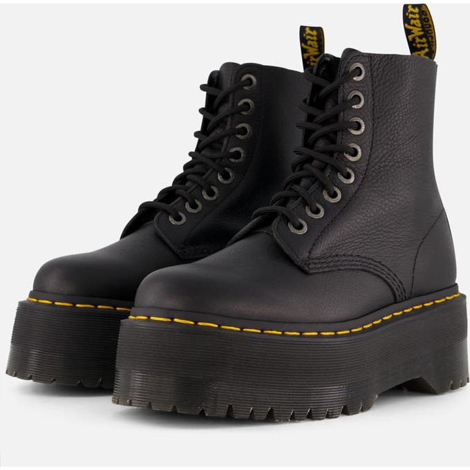 Dr. Martens Dr. Martens Quad Retro Max veterboots zwart Leer
