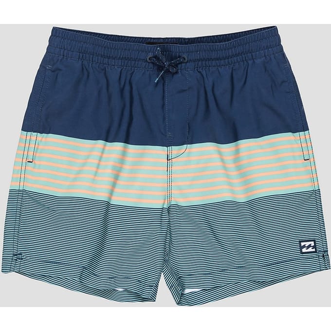 Billabong All Day Stripes Lb Kids Boardshorts blauw