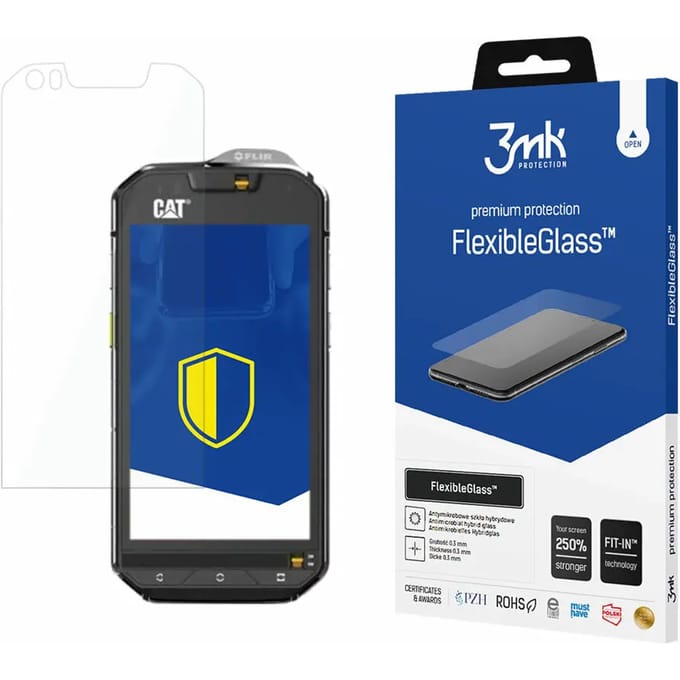 Hybride glas 3MK CAT S60 - FlexibleGlass™