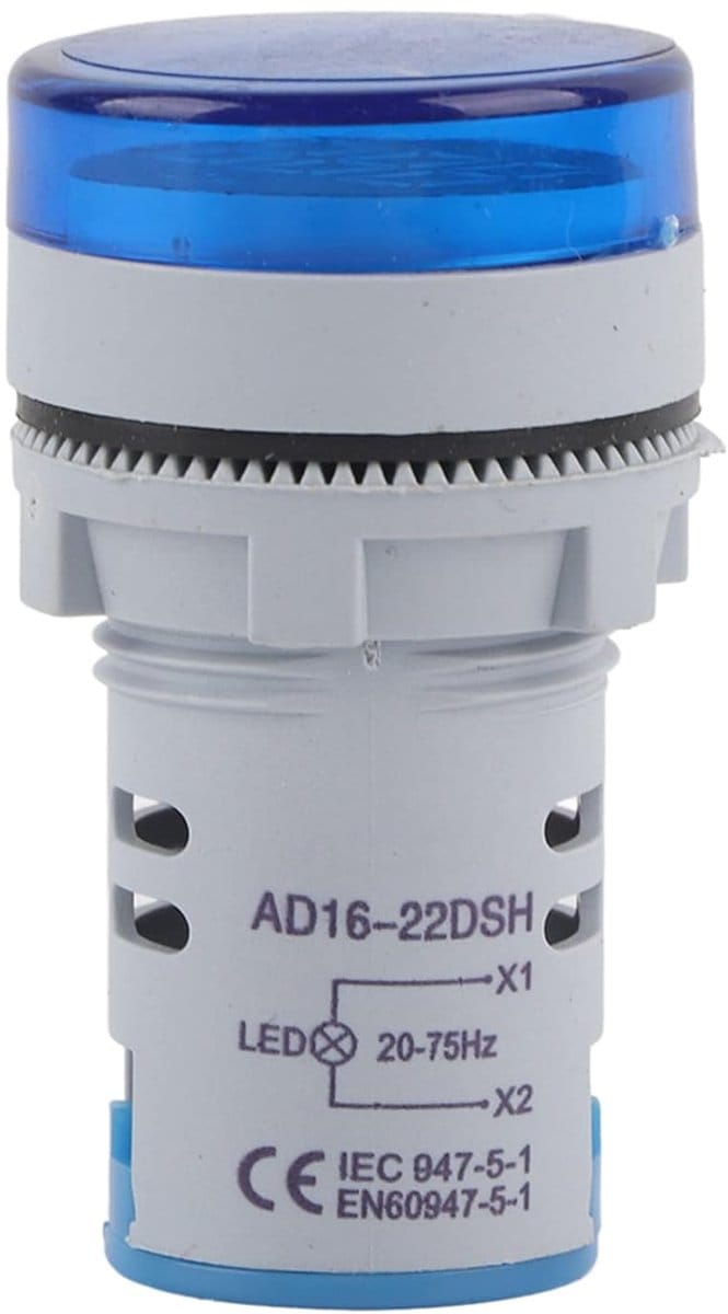 Frequentiemeter Monitor - Hertz Indicator - Circuitmeting - Compacte Structuur - 5x2x2 cm - Blauw