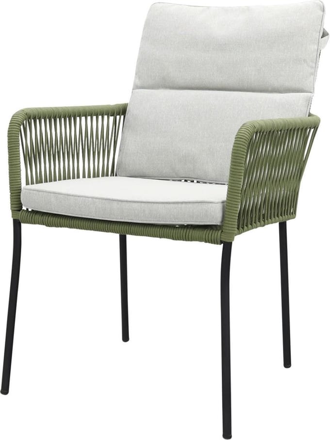 Teresa dining rope tuinstoel - Green
