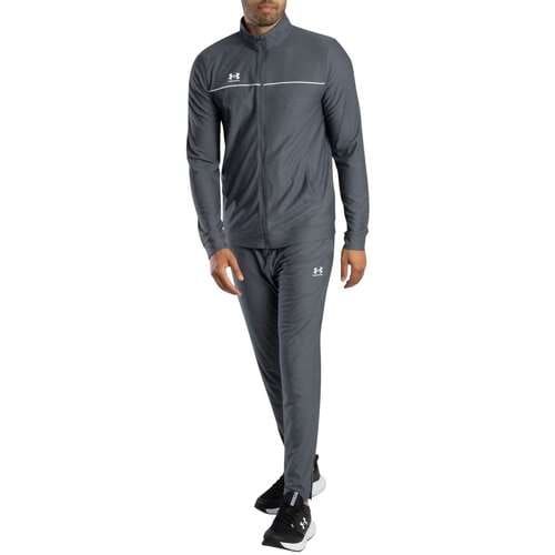 Under Armour UA M Challenger Tracksuit-GRY Heren Trainingspak - Castlerock - Wit