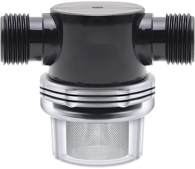 Dailygoods- Waterfilter 50 mesh - Waterpompfilter - Inline zeeffilter