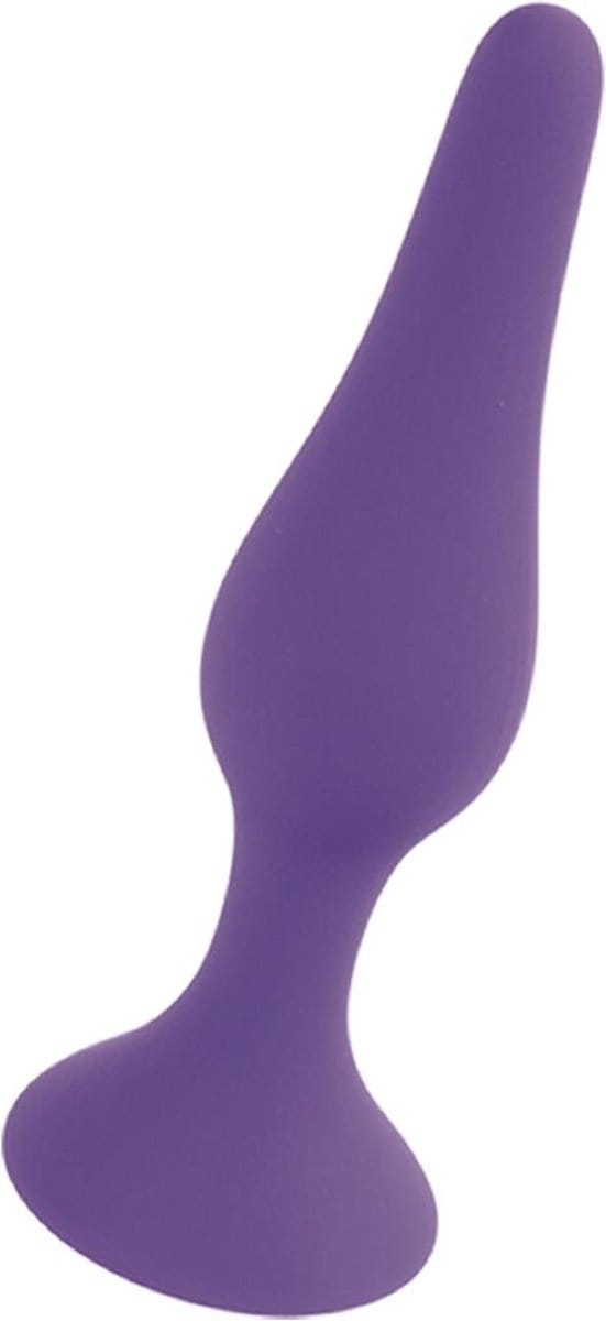 Bossoftoys Paarse Silicone Plug - Size Medium