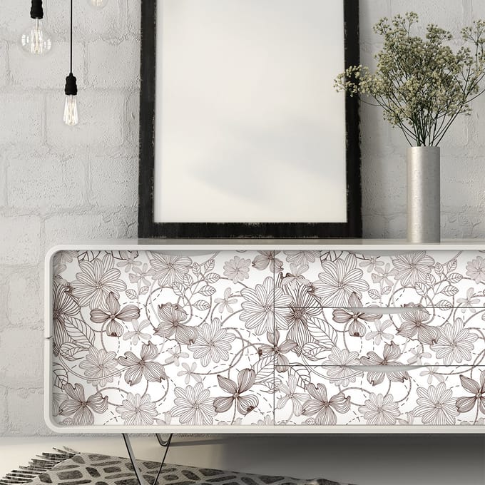 Tropische meubelsticker Zukyoto 60 x 90 cm