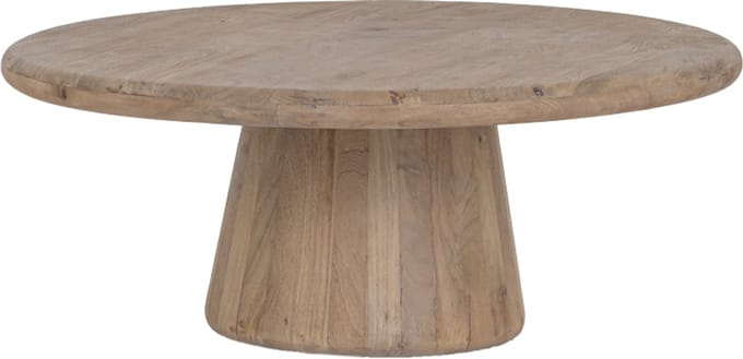 Tower Living Salontafel Asti Rond Naturel 90cm