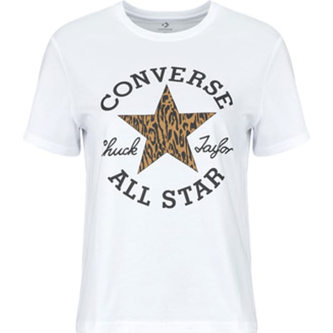 Converse  T-shirt Korte Mouw ANIMAL PRINT INFILL STANDARD FIT TEE