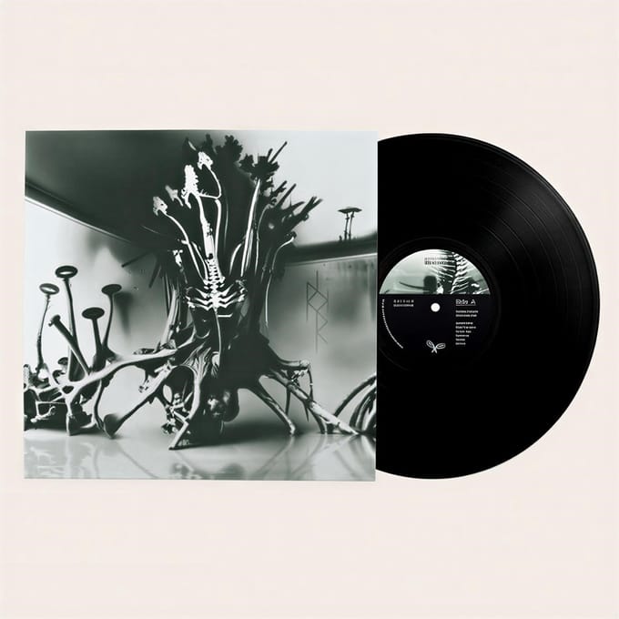 P.Noir- Mycelial Whispers - Delving Into The Decaying Pulse Of The Soil (LP)