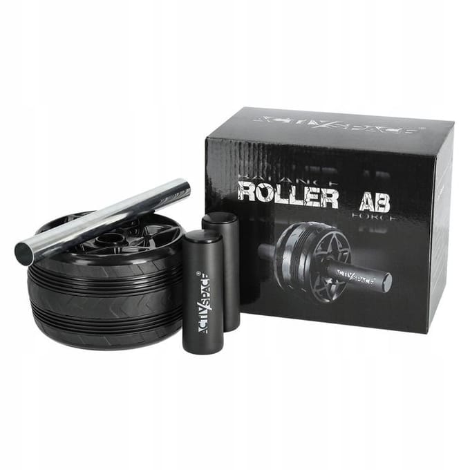 AB Wheel Buikspierroller met Mat - Krachttraining & Fitness