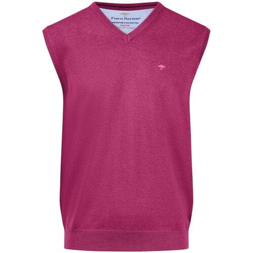 Fynch-Hatton Spencer Slipover Superfine Cotton Knit Malaga / male