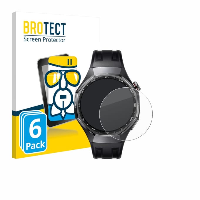 Screenprotector 6 Stuks voor Huawei Watch GT 6 / 6 Pro / 7 / 7 Pro (46 mm) Beschermglas transparant
