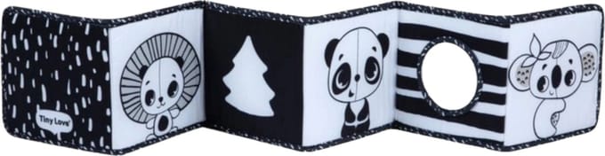 Tiny Love Double Sided Book Black & White Decor